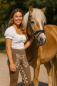 Preview: Reitleggings "Bavaria brown" mit High Grip